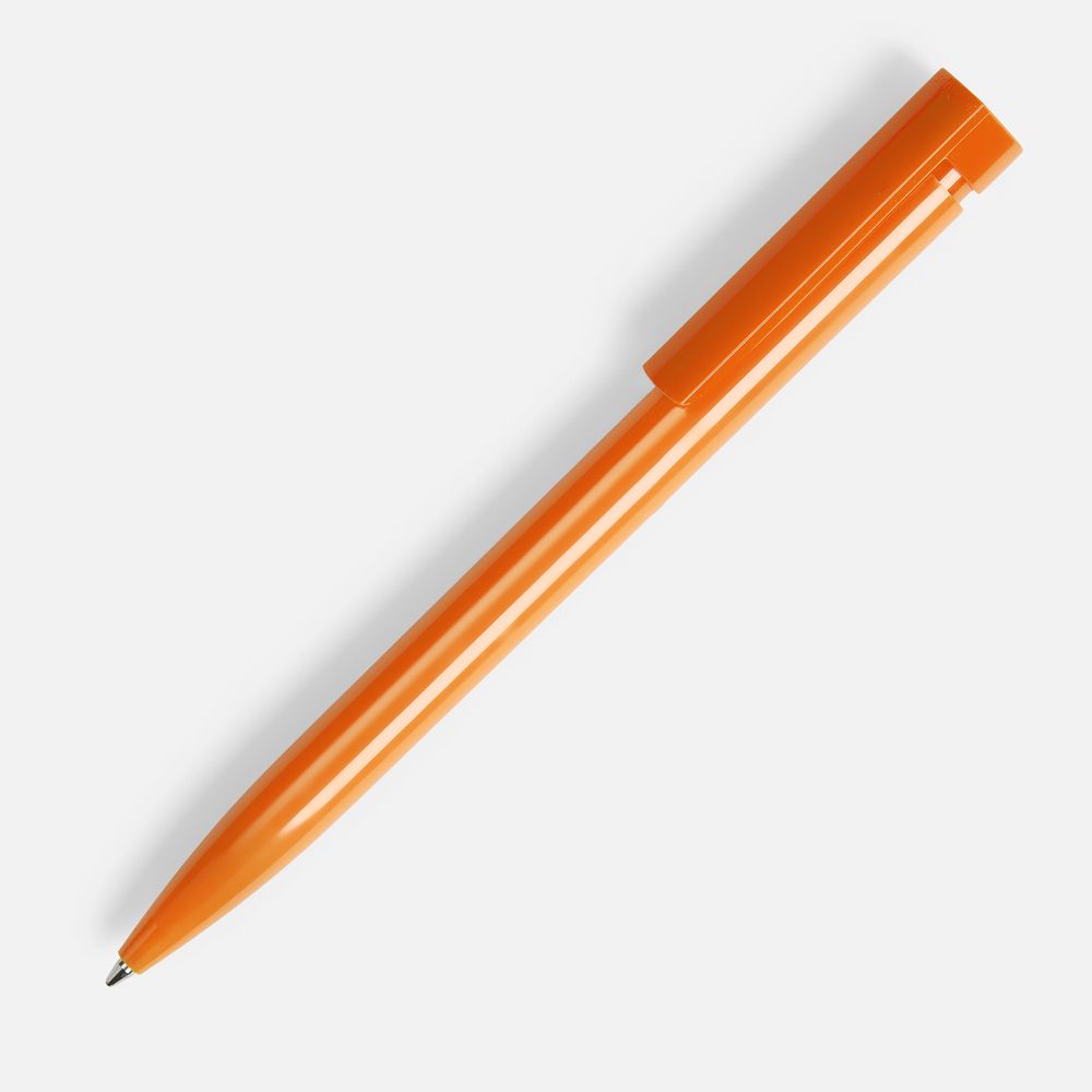 Ручка шариковая Liberty Polished, цвет оранжевая
